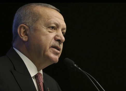 Presidential Press Service via AP Turkiets president Recep Tayyip Erdogan. Arkivbild. Presidential Press Service via AP Turkiets president Recep Tayyip Erdogan. Arkivbild.