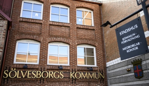 Johan Nilsson/TT Sölvesborgs stadshus. Arkivbild. Johan Nilsson/TT Sölvesborgs stadshus. Arkivbild.