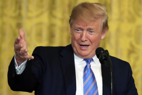 Manuel Balce Ceneta/AP/TT USA:s president Donald Trump verkar inte ha provocerats av Nordkoreas senaste vapentester. Arkivbild. Manuel Balce Ceneta/AP/TT USA:s president Donald Trump verkar inte ha provocerats av Nordkoreas senaste vapentester. Arkivbild.