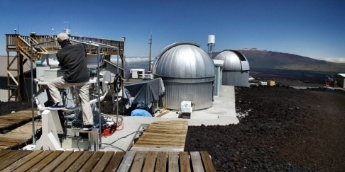 RICHARD VOGEL/AP/TT Mätningarna görs vid Mauna Loa-observatoriet på Hawaii. Arkivbild. RICHARD VOGEL/AP/TT Mätningarna görs vid Mauna Loa-observatoriet på Hawaii. Arkivbild.