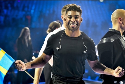 John Lundvik som gick vidare i Semifinal 2 i Eurovision 2019. Foto Henrik Montgomery / TT John Lundvik som gick vidare i Semifinal 2 i Eurovision 2019. Foto Henrik Montgomery / TT