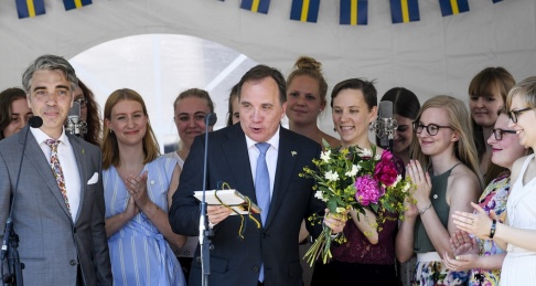 Statsminister Stefan Löfven (S) talade i Lund på Sveriges nationaldag. Statsminister Stefan Löfven (S) talade i Lund på Sveriges nationaldag.