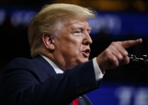 Evan Vucci/AP/TT USA:s president Donald Trump. Evan Vucci/AP/TT USA:s president Donald Trump.