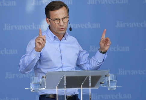 Anders Wiklund/TT Moderaternas partiledare Ulf Kristersson. Arkivbild. Anders Wiklund/TT Moderaternas partiledare Ulf Kristersson. Arkivbild.