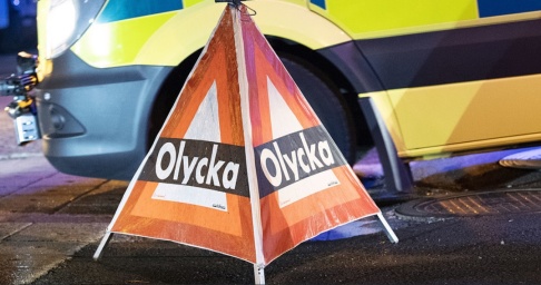 Johan Nilsson/TT Minst en person har skadats allvarligt i en olycka i Nyköping. Arkivbild. Johan Nilsson/TT Minst en person har skadats allvarligt i en olycka i Nyköping. Arkivbild.