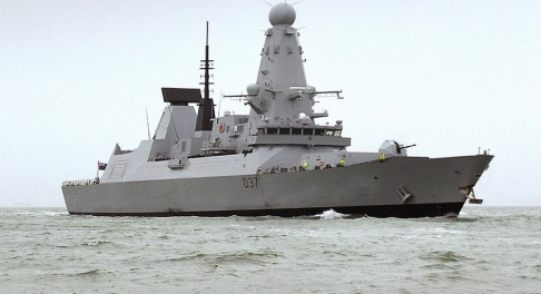 Ben Sutton/AP/TT Den brittiska jagaren HMS Duncan skickas till Persiska viken efter ökade spänningar. Arkivbild. Ben Sutton/AP/TT Den brittiska jagaren HMS Duncan skickas till Persiska viken efter ökade spänningar. Arkivbild.
