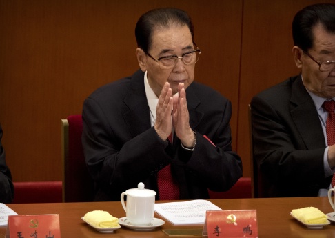 Mark Schiefelbein/AP/TT Li Peng 2017. Arkivbild Mark Schiefelbein/AP/TT Li Peng 2017. Arkivbild