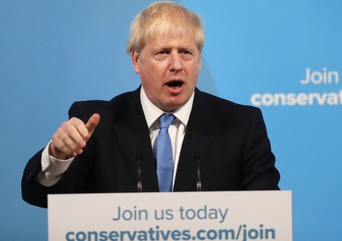 Frank Augstein/AP/TT Boris Johnson tar över som Storbritanniens premiärminister i dag. Frank Augstein/AP/TT Boris Johnson tar över som Storbritanniens premiärminister i dag.