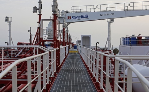 Hasan Shirvani Stena Impero, ägs av det svenska rederiet Stena Bulk. Arkivbild. Hasan Shirvani Stena Impero, ägs av det svenska rederiet Stena Bulk. Arkivbild.