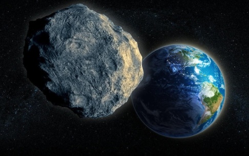Mopic/Nasa/TT En rekonstruktion av den asteroid som utplånade dinosaurierna. En mindre asteroid svepte förbi jorden i torsdags. Arkivbild Mopic/Nasa/TT En rekonstruktion av den asteroid som utplånade dinosaurierna. En mindre asteroid svepte förbi jorden i torsdags. Arkivbild