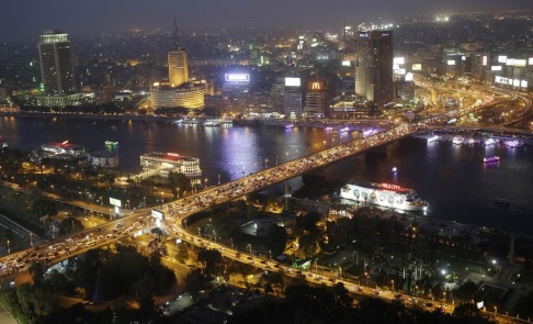 Hassan Ammar/AP/TT Tragedin inträffade i tät trafik i centrala Kairo. Arkivbild. Hassan Ammar/AP/TT Tragedin inträffade i tät trafik i centrala Kairo. Arkivbild.
