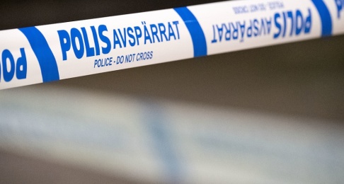 Johan Nilsson/TT Polisen har spärrat av ett område i Västerås. Arkivbild. Johan Nilsson/TT Polisen har spärrat av ett område i Västerås. Arkivbild.