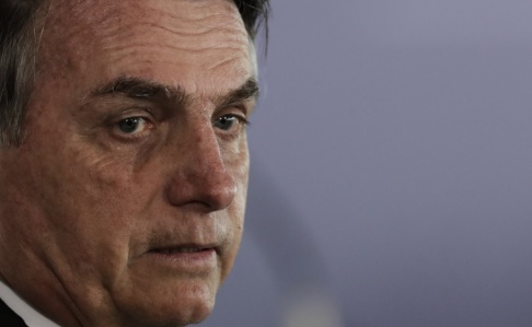 Eraldo Peres/AP/TT Brasilens president Jair Bolsonaro. Arkivbild. Eraldo Peres/AP/TT Brasilens president Jair Bolsonaro. Arkivbild.