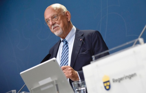 Thommy Tengborg/TT EU-minister Hans Dahlgren. Bild från i augusti. Thommy Tengborg/TT EU-minister Hans Dahlgren. Bild från i augusti.