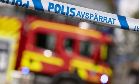 Johan Nilsson/TT Det brinner i ett nedlagt slakteri i Hultsfred. Arkivbild. Johan Nilsson/TT Det brinner i ett nedlagt slakteri i Hultsfred. Arkivbild.