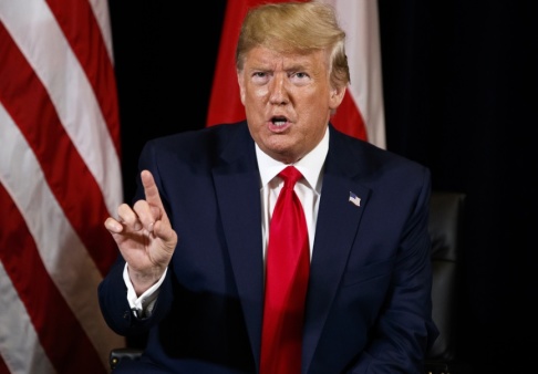 Evan Vucci/AP/TT USA:s president Donald Trump. Evan Vucci/AP/TT USA:s president Donald Trump.