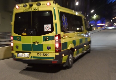Anders Wiklund/TT Flera personer har skadats i en trafikolycka. Arkivbild. Anders Wiklund/TT Flera personer har skadats i en trafikolycka. Arkivbild.