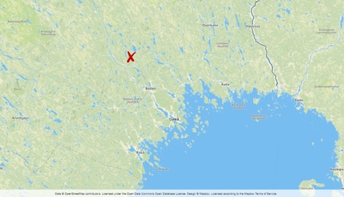 Krocken inträffade vid en obevakad järnvägsövergång mellan Gransjö och Sandträsk. Krocken inträffade vid en obevakad järnvägsövergång mellan Gransjö och Sandträsk.
