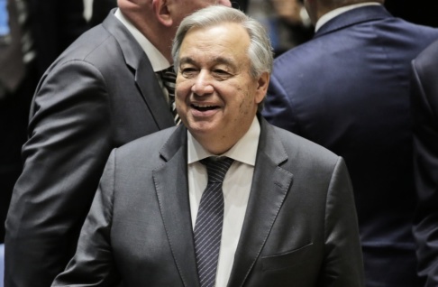 Seth Wenig/AP/TT FN:s generalsekreterare António Guterres. Arkivbild. Seth Wenig/AP/TT FN:s generalsekreterare António Guterres. Arkivbild.