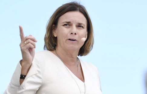 Fredrik Sandberg/TT Isabella Lövin vill hellre se en fortsatt satsning på biogas. Arkivbild. Fredrik Sandberg/TT Isabella Lövin vill hellre se en fortsatt satsning på biogas. Arkivbild.