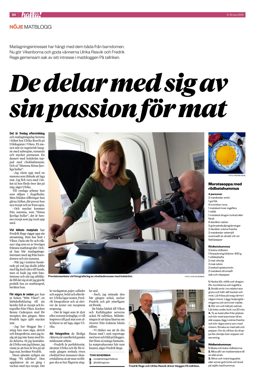 Reportage-tidningen-Hallå!-matblogg-På tallriken Reportage-tidningen-Hallå!-matblogg-På tallriken