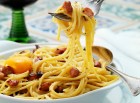 Spagetti alla Carbonara, recept, På tallriken, matblogg