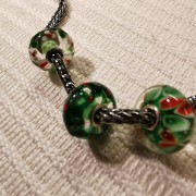 Trollbeads Christmas beads Uniques