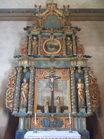 Altaruppsatsen i Norderö kyrka