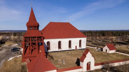 Ovikens gamla kyrka. foto Anders Gustafsson