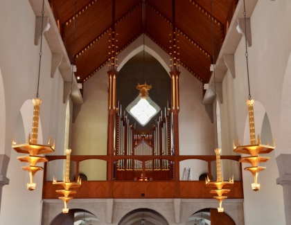 Stora kyrkans orgel. foto Håkan Dahlén