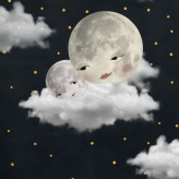 Baby moon black| Kort