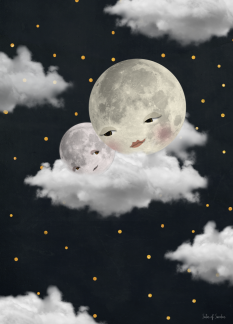 Baby moon black| Kort - Baby moon black| Kort