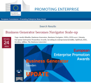 EU Kommissionen för tillväxt - Promoting Enterprise