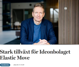 Elastic Move Navigator Ideon Science Park