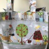 Väska - Promenad med hunden - Lunchväska - i tjock PVC plast