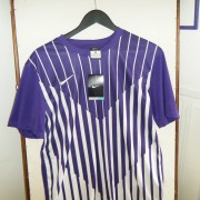 T-shirt i funktionsmaterial, NY, lila/vit, Nike DryFit, st M