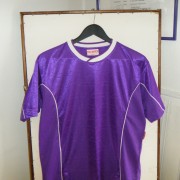 T-shirt i funktionsmaterial, lila/vit, ProMatch, st 170