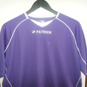 T-shirt i funktionsmaterial, NY, lila/vit, Patrick, st L
