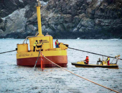 Waves4Power har kommit en bra bit på väg att skörda energi från havet i form av vind- eller vågkraft. Foto: Waves4Power (W4P) Waves4Power har kommit en bra bit på väg att skörda energi från havet i form av vind- eller vågkraft. Foto: Waves4Power (W4P)