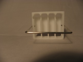 Disk/lådställ - Disk/lådställ VIT för 4 MINI