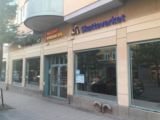 Försäkringskassan, Pensionsmyndigheten och Skatteverket samlade på Sturegatan. Försäkringskassan, Pensionsmyndigheten och Skatteverket samlade på Sturegatan.