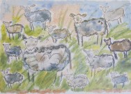 Klockklang i Provence 70 x 50 / Blad Klockklang i Provence 70 x 50 / Blad