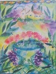 La Provence 50 x 70 / Blad La Provence 50 x 70 / Blad