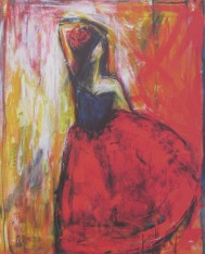 Emilia Linderholm, Lets Tango 50 x 70 / Blad Emilia Linderholm, Lets Tango 50 x 70 / Blad