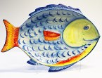 Lena Linderholm keramik Fisk stort fat