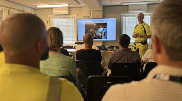 Föreläsning om Grundvärde och Konsekvensvärde på NCC-WF WestLink Contractors Safety week - Giron Consult AB