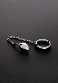 Donut C-Ring Anal Egg (40/30mm) with chain