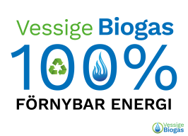 Energimål Vessige Biogas i Falkenberg, Halland