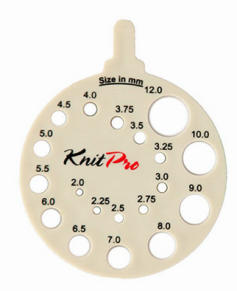 Knitpro runt Stickmått