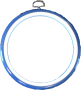 Flexiramar - Blå Rund 14 cm i diameter